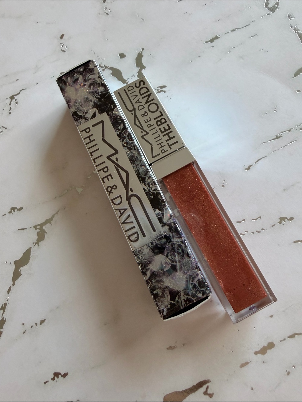 NIB MAC Cosmetics Phillip & David LE Lip Gloss in  Fifitheblond